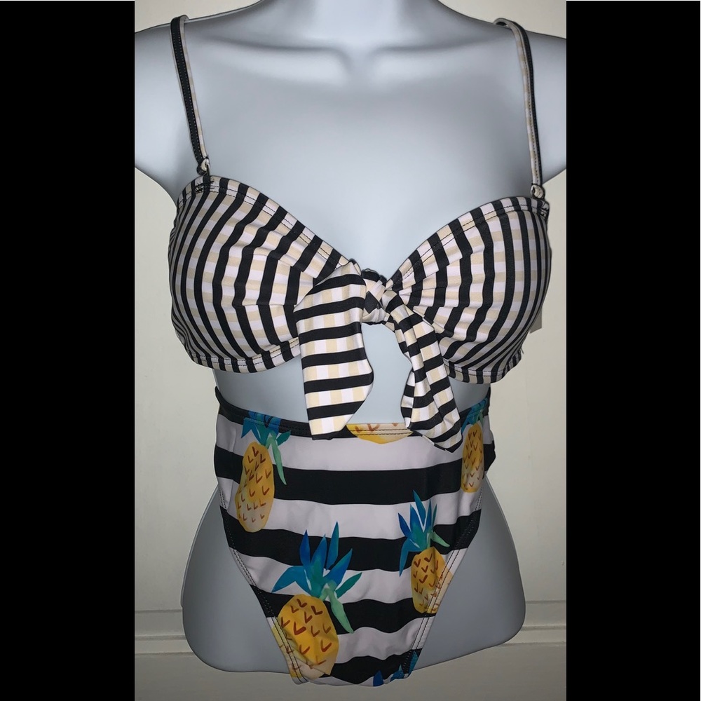 Two piece bathing suit